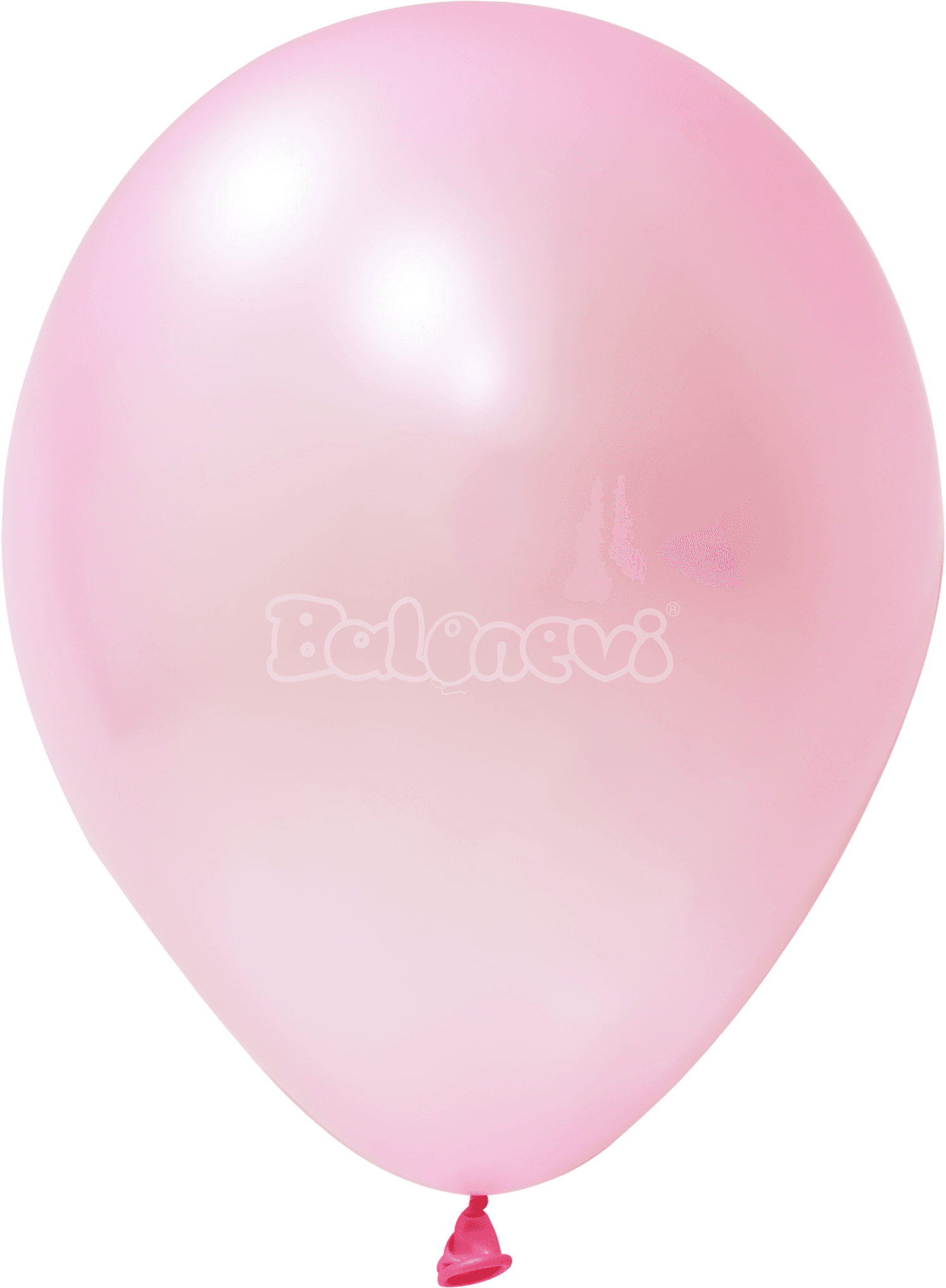 Металик Розово – 30 см (12 инча) – 100 броя – Balonevi