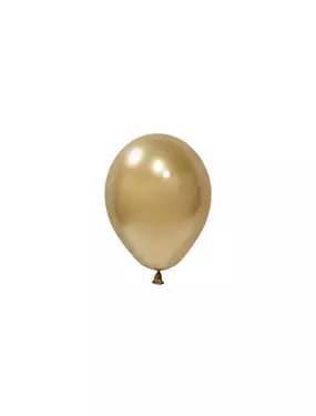 Хром Злато – 13 см (5 инча) – 100 броя – Balonevi