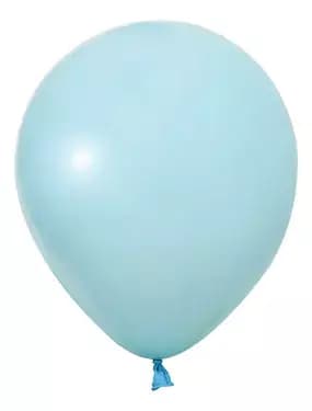 Пастел Макарон Синьо – 45 см (18 инча) – 10 броя – Balonevi