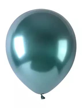 Хром Зелено – 45 см (18 инча) – 5 броя – Balonevi
