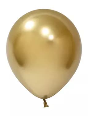 Хром Злато – 45 см (18 инча) – 5 броя – Balonevi