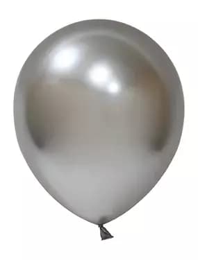 Хром Сребро – 45 см (18 инча) – 5 броя – Balonevi