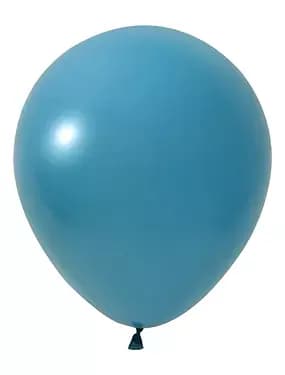 Пастел Океанско Синьо – 45 см (18 инча) – 10 броя – Balonevi