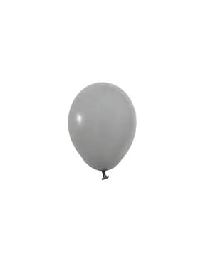 Пастел Сиво – 13 см (5 инча) – 100 броя – Balonevi
