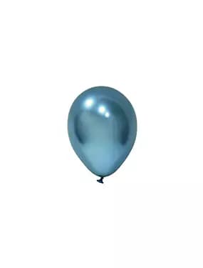 Хром Синьо – 13 см (5 инча) – 100 броя – Balonevi