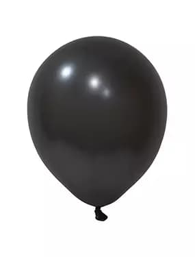Металик Черно – 26 см (10 инча) – Balonevi