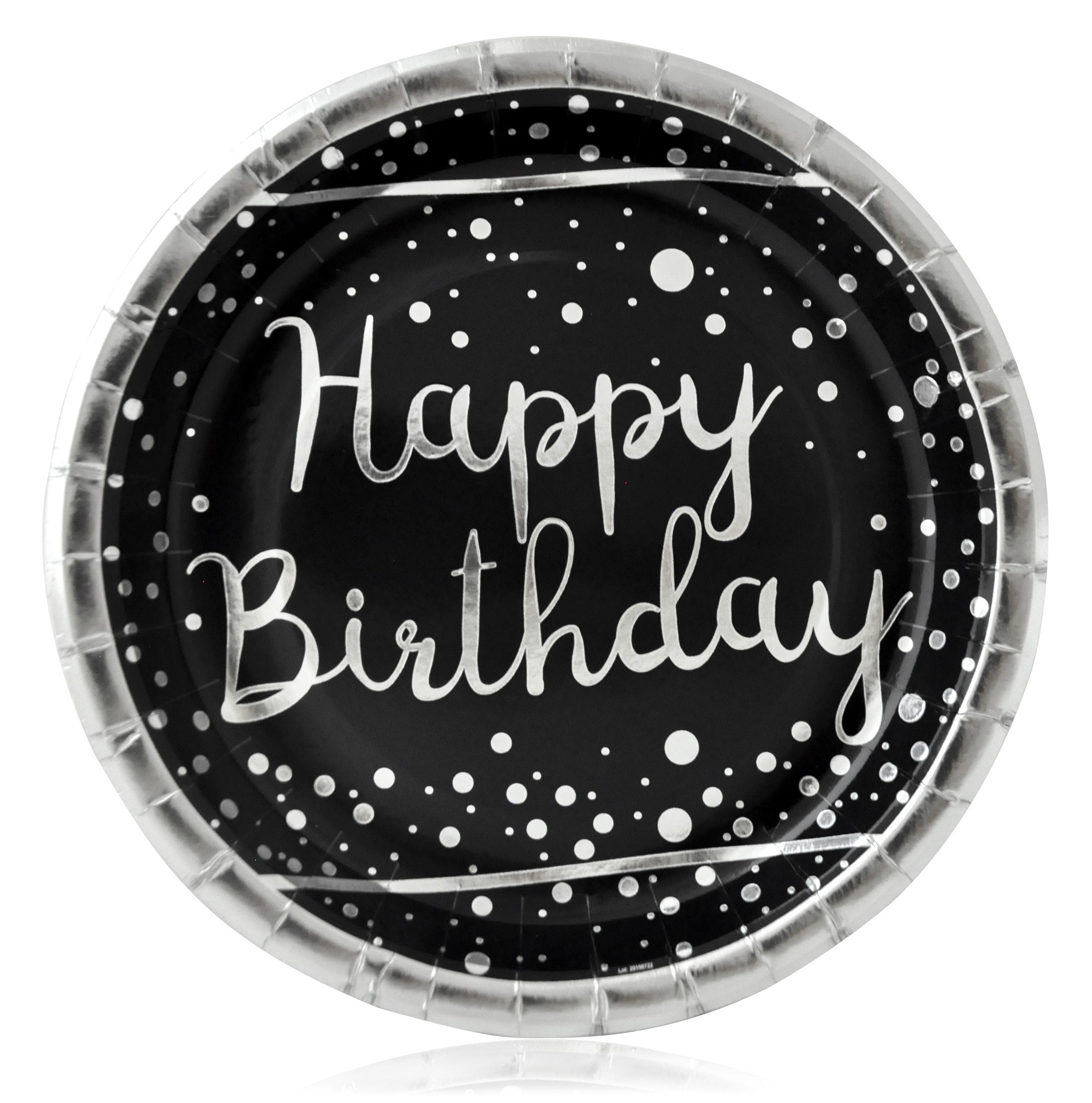 ПАРТИ ЧИНИЯ БАЛОН ЕВИ С ТОПЪЛ СРЕБЪРЕН ПЕЧАТ HAPPY BIRTHDAY 23см.
