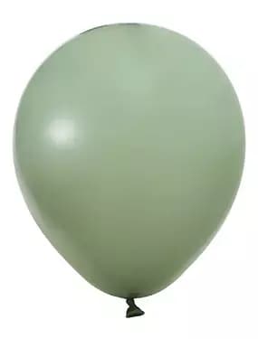 Пастел Маслено Зелено – 45 см (18 инча) – 10 броя – Balonevi