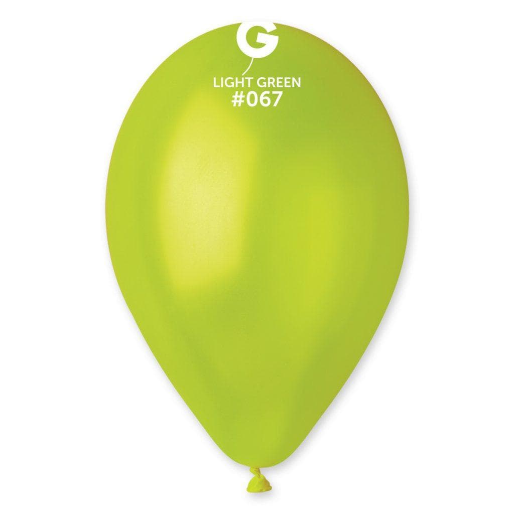 Металик Светло Зелено #067 – 26 см (10 инча) – 100 броя – Gemar