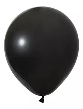 Пастел Черно – 45 см (18 инча) – 10 броя – Balonevi