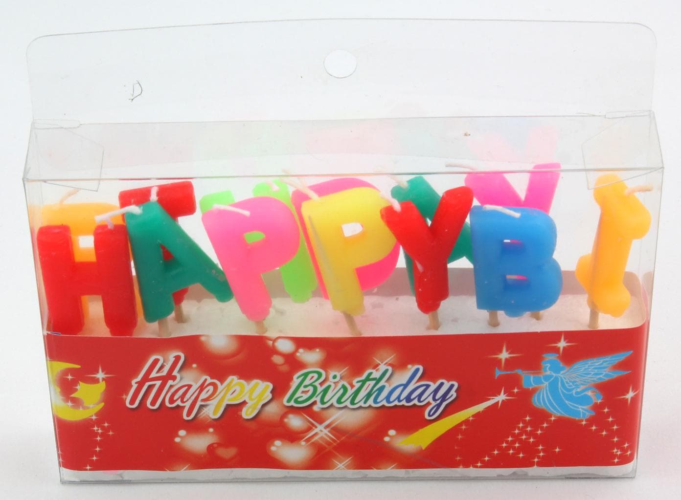 Свещи надпис Happy birthday восък