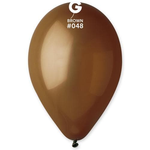 Стандарт Кафяво #048 – 26 см (10 инча) – 100 броя – Gemar