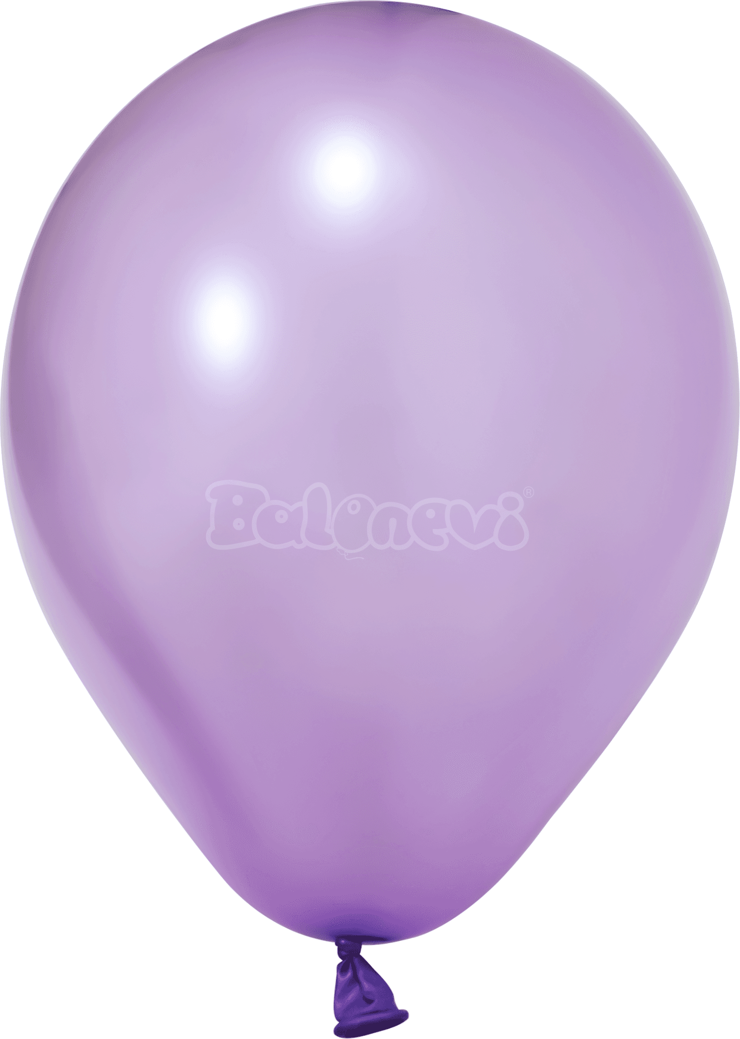 Металик Светло Виолетово – 30 см (12 инча) – 100 броя – Balonevi