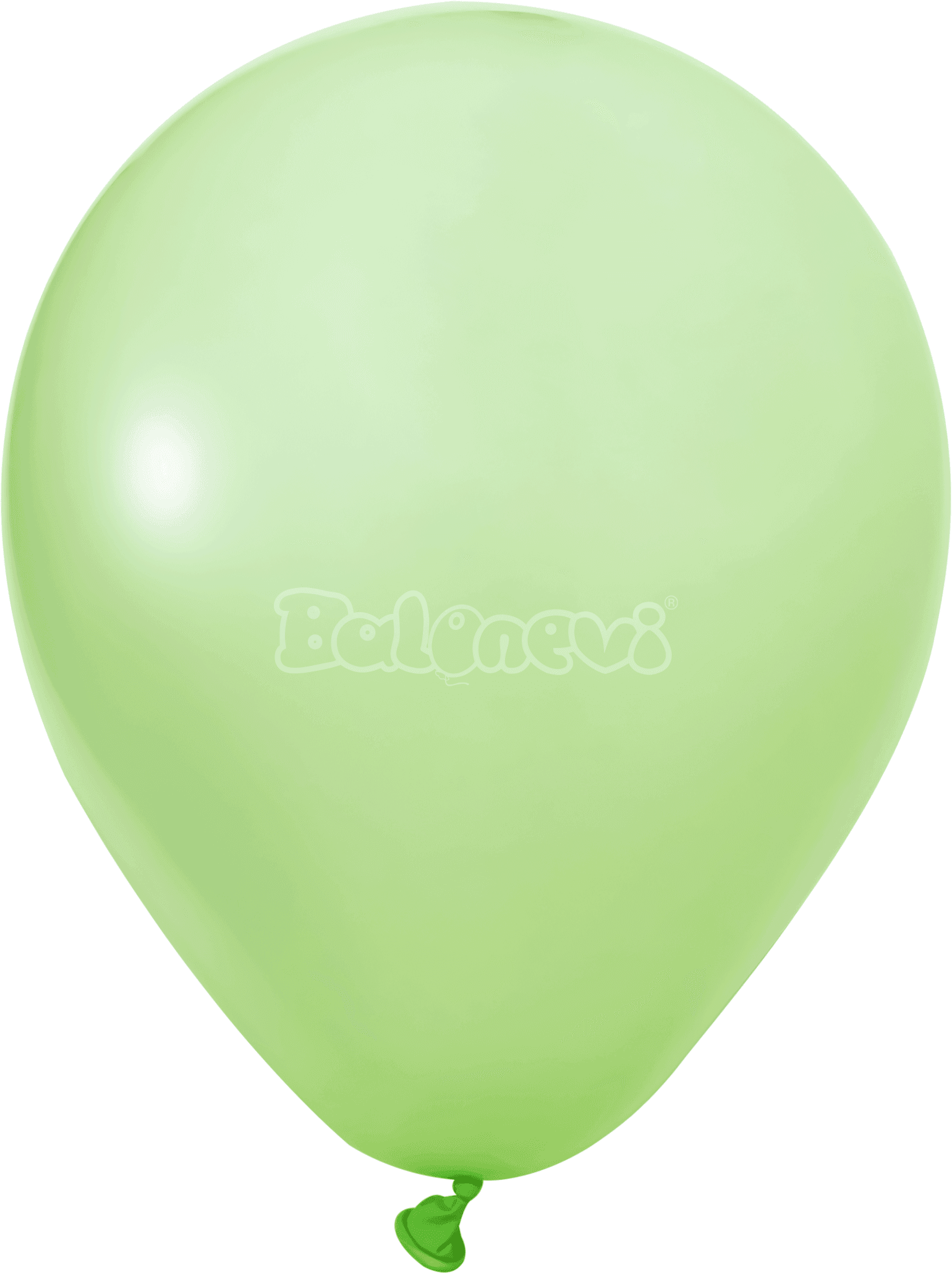 Пастел Макарон Зелено – 30 см (12 инча) – 100 броя – Balonevi