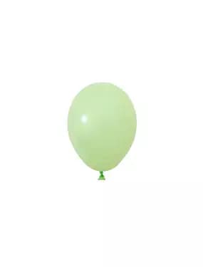 Пастел Макарон Зелено – 13 см (5 инча) – 100 броя - Balonevi