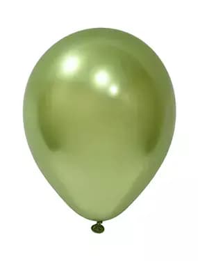 Хром Светло Зелено – 30 см (12 инча) – 50 броя – Balonevi