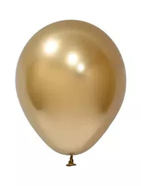 Хром Злато – 30 см (12 инча) – 50 броя – Balonevi
