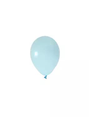 Пастел Макарон Синьо – 13 см (5 инча) – 100 броя - Balonevi