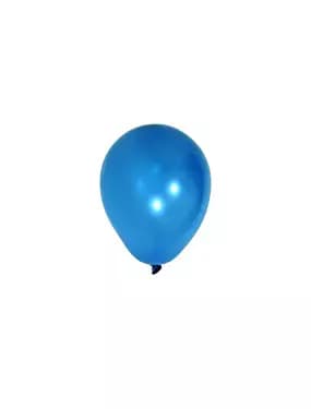 Металик Синьо – 13 см (5 инча) – 100 броя – Balonevi