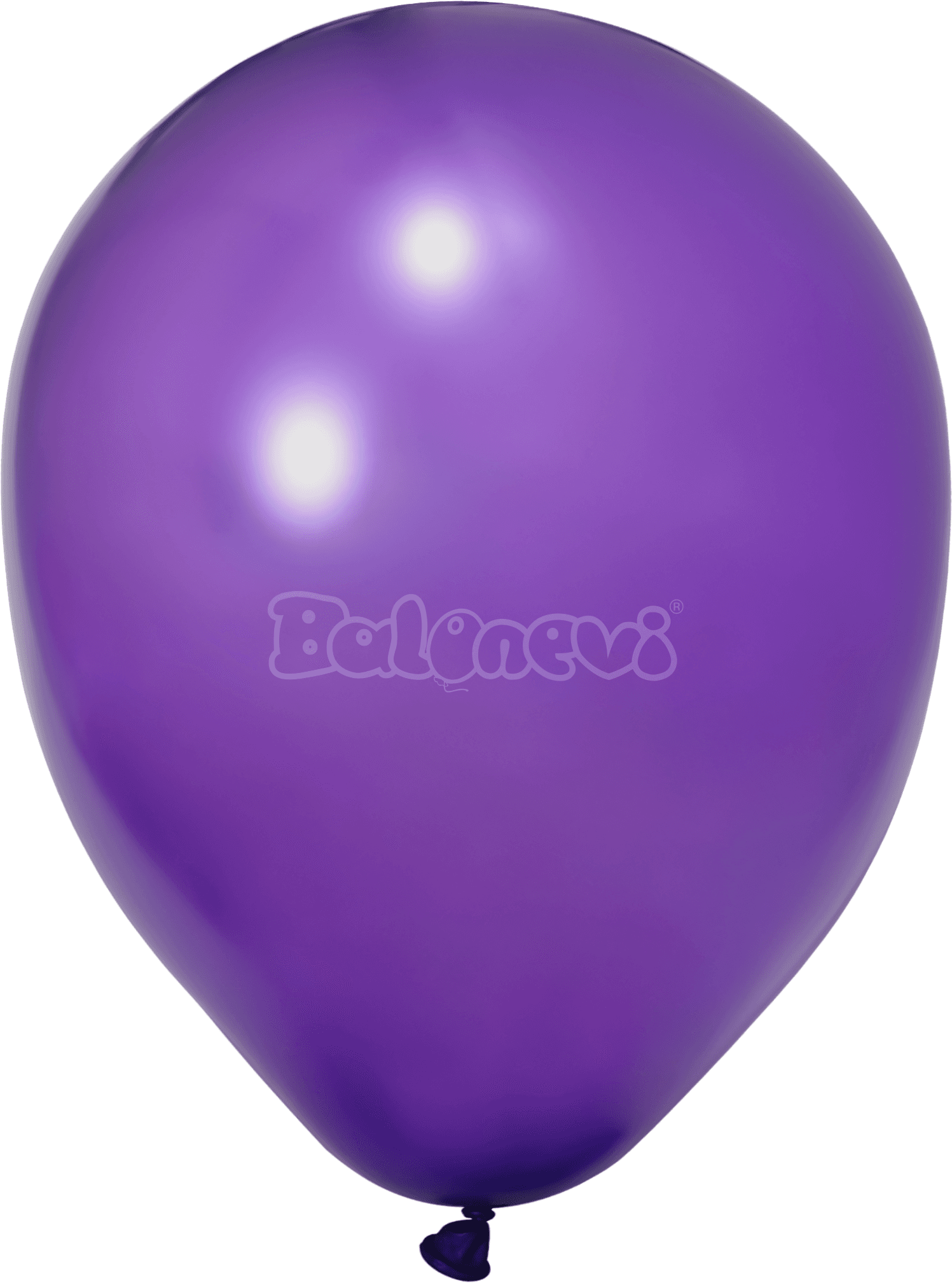 Металик Виолетово – 30 см (12 инча) – 100 броя – Balonevi