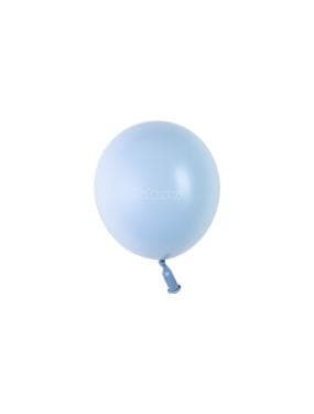 Пастел Димно Синьо – 13 см (5 инча) – 100 броя - Balonevi
