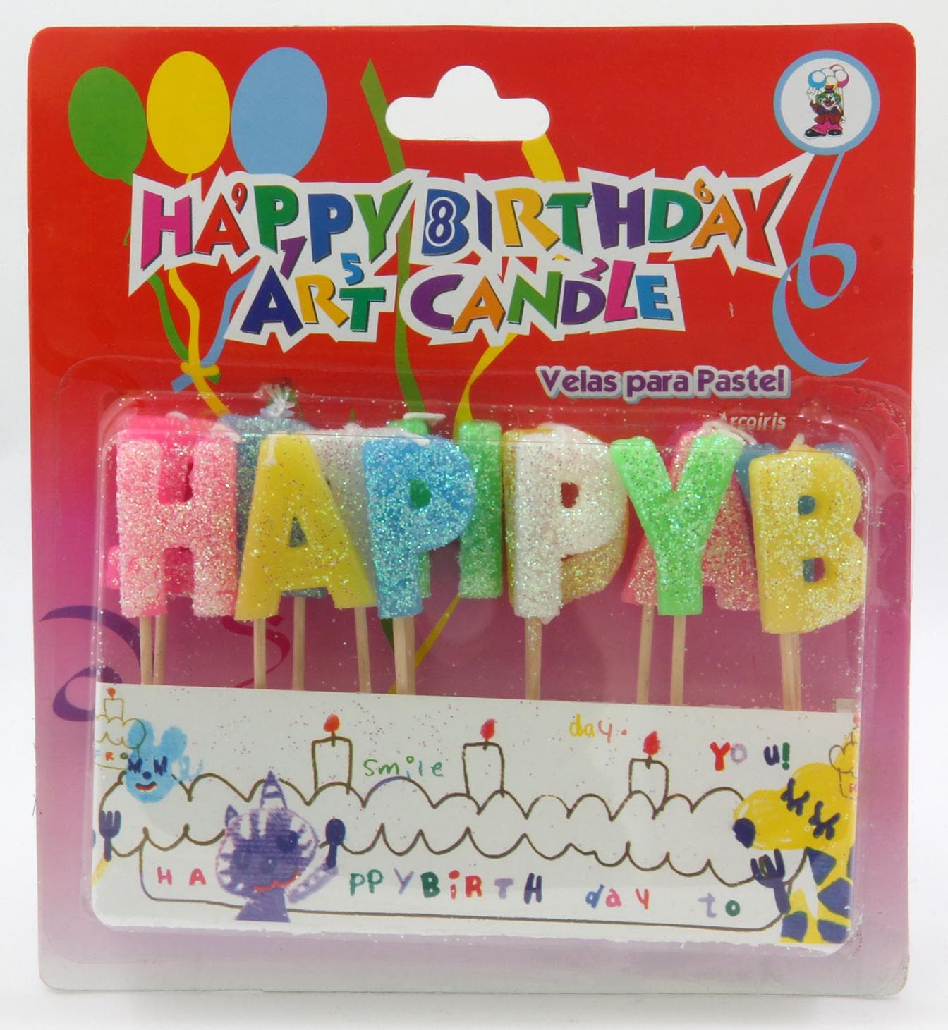 Свещи HAPPY BIRTHDAY