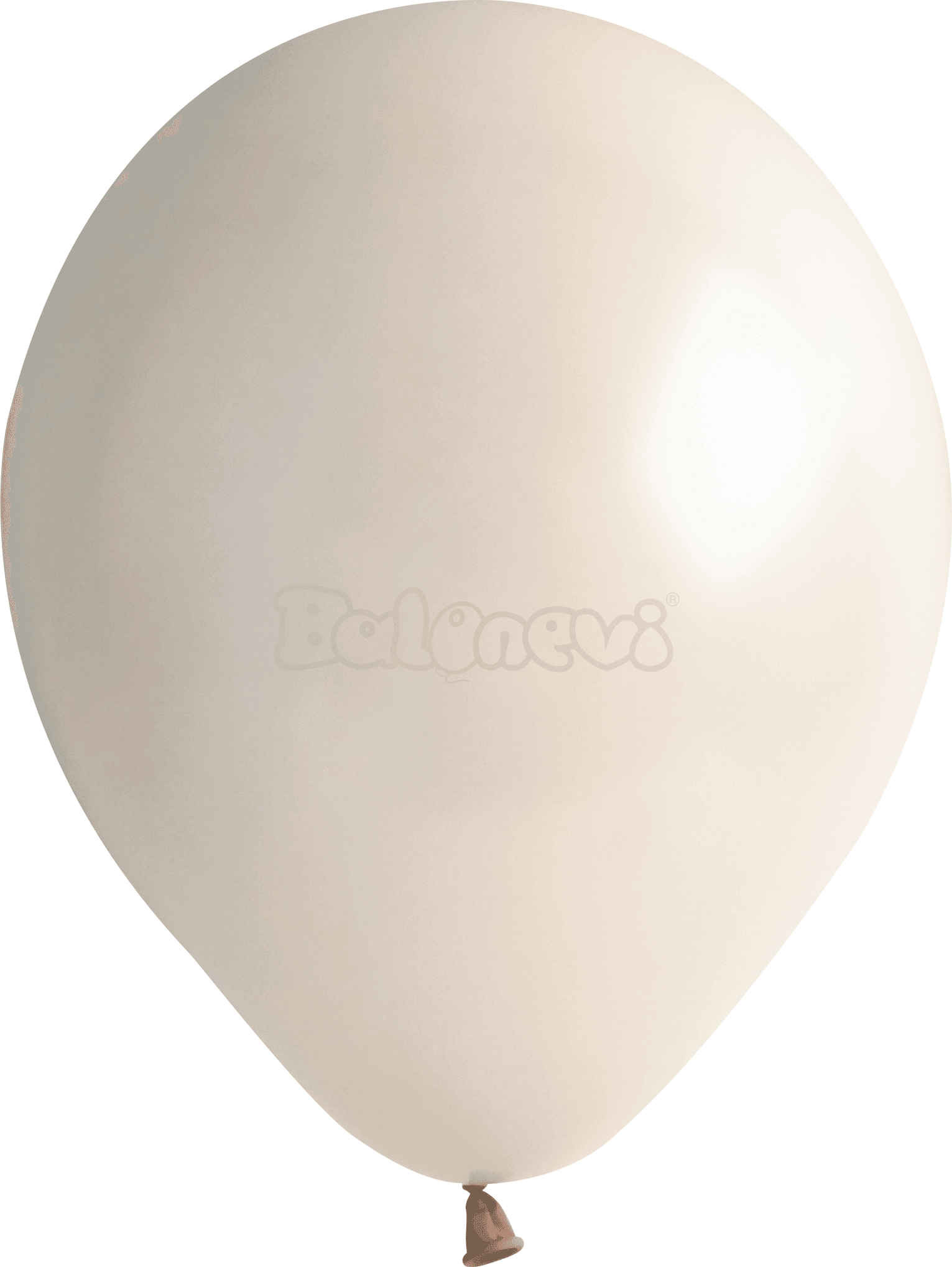 Пастел Бял Пясък – 30 см (12 инча) – 100 броя – Balonevi