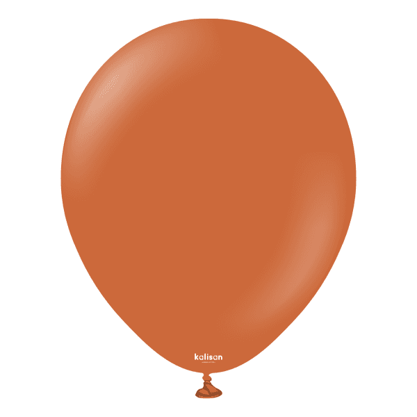 Retro Rust Orange – 13 см (5 инча) – 100 броя – Kalisan