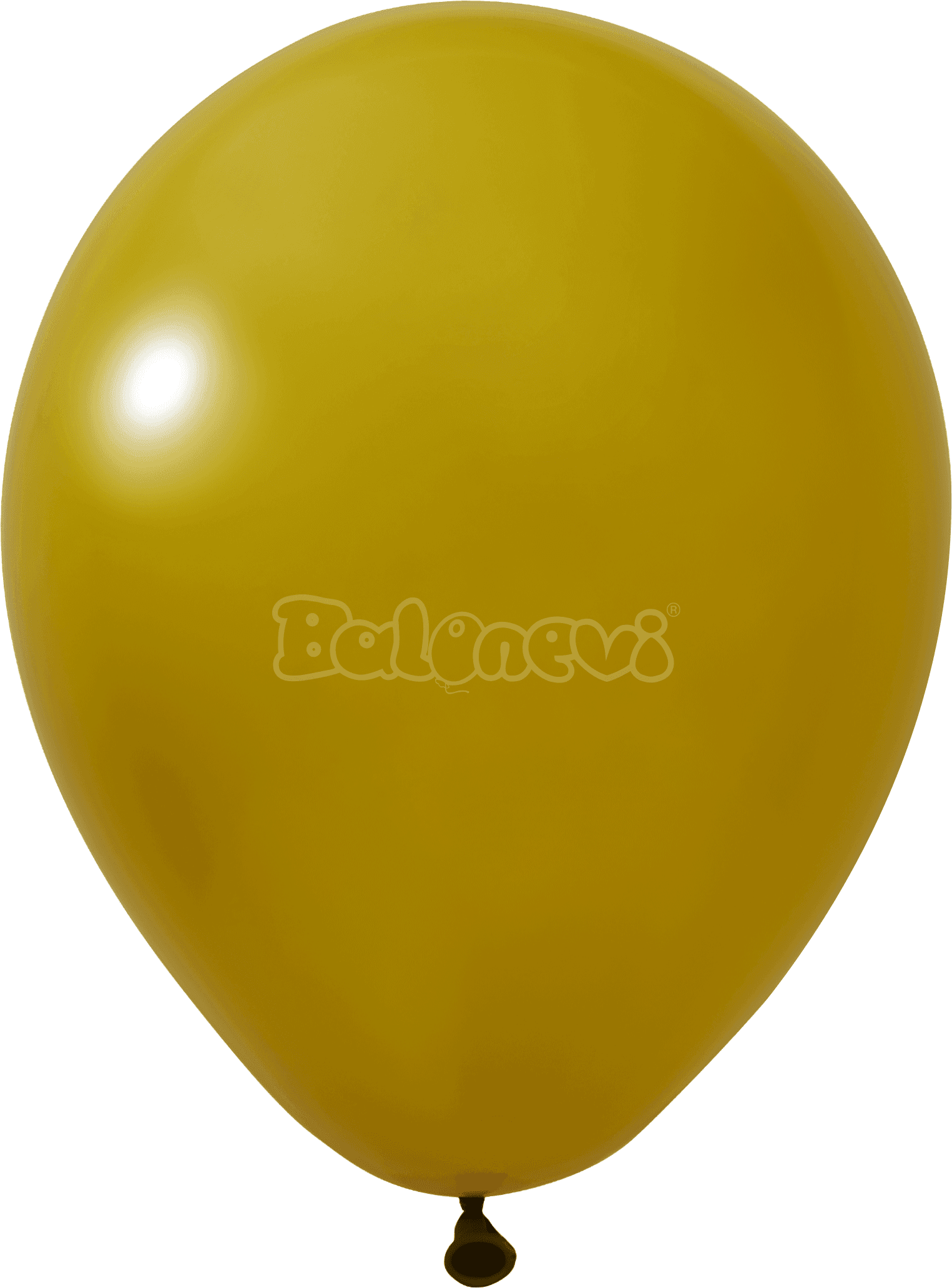 Пастел Горчица – 30 см (12 инча) – 100 броя – Balonevi