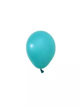 Пастел Тюркоазено Синьо – 13 см (5 инча) – 100 броя - Balonevi