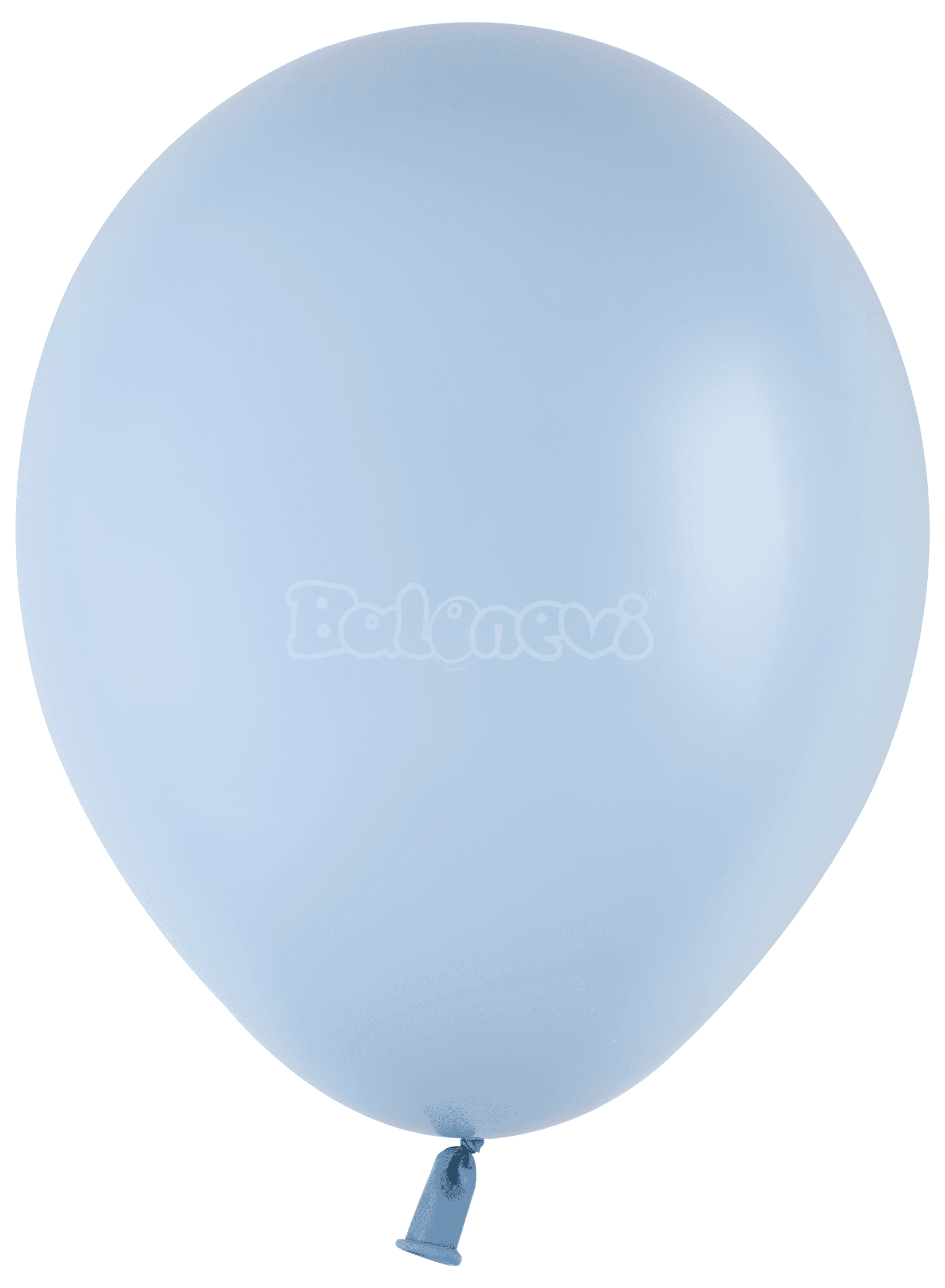 Пастел Димно Синьо – 30 см (12 инча) – 100 броя – Balonevi