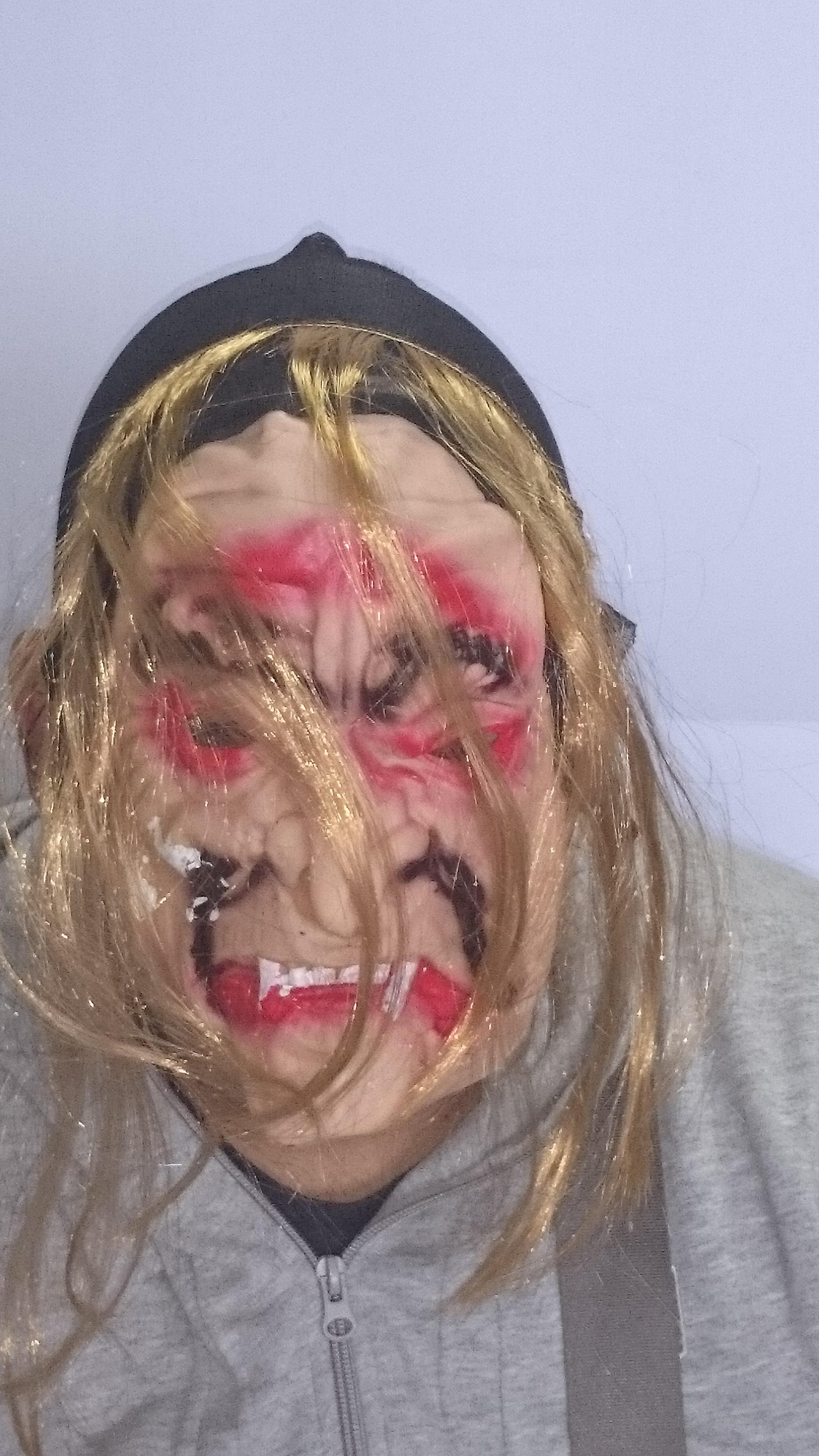 МАСКА С КОСА ЗА HALLOWEEN