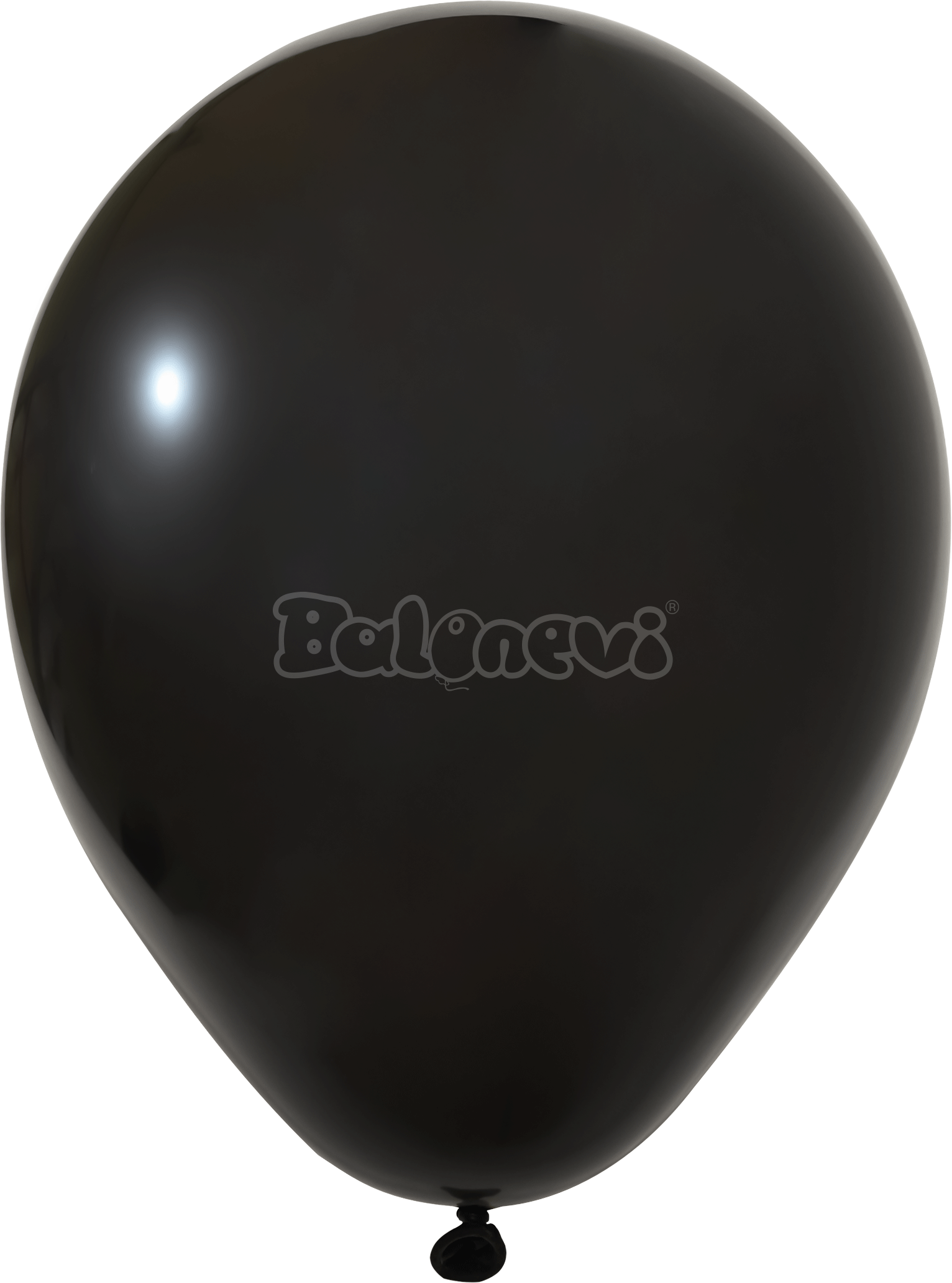 Пастел Черно – 30 см (12 инча) – 100 броя – Balonevi
