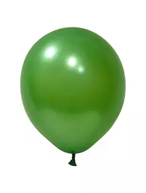 Металик Зелено – 26 см (10 инча) – Balonevi