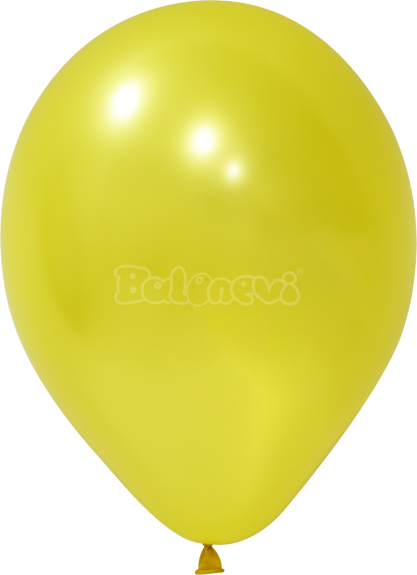 Металик Жълто – 30 см (12 инча) – 100 броя – Balonevi