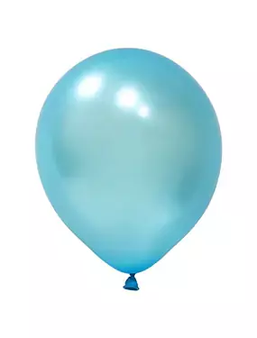 Металик Светло Синьо – 26 см (10 инча) – Balonevi