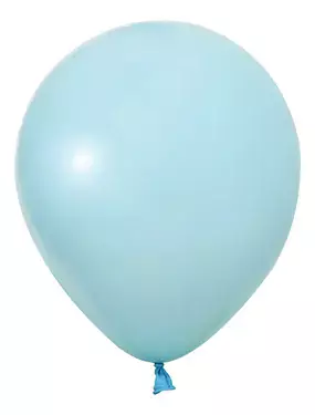 Пастел Макарон Синьо – 45 см (18 инча) – 10 броя – Balonevi