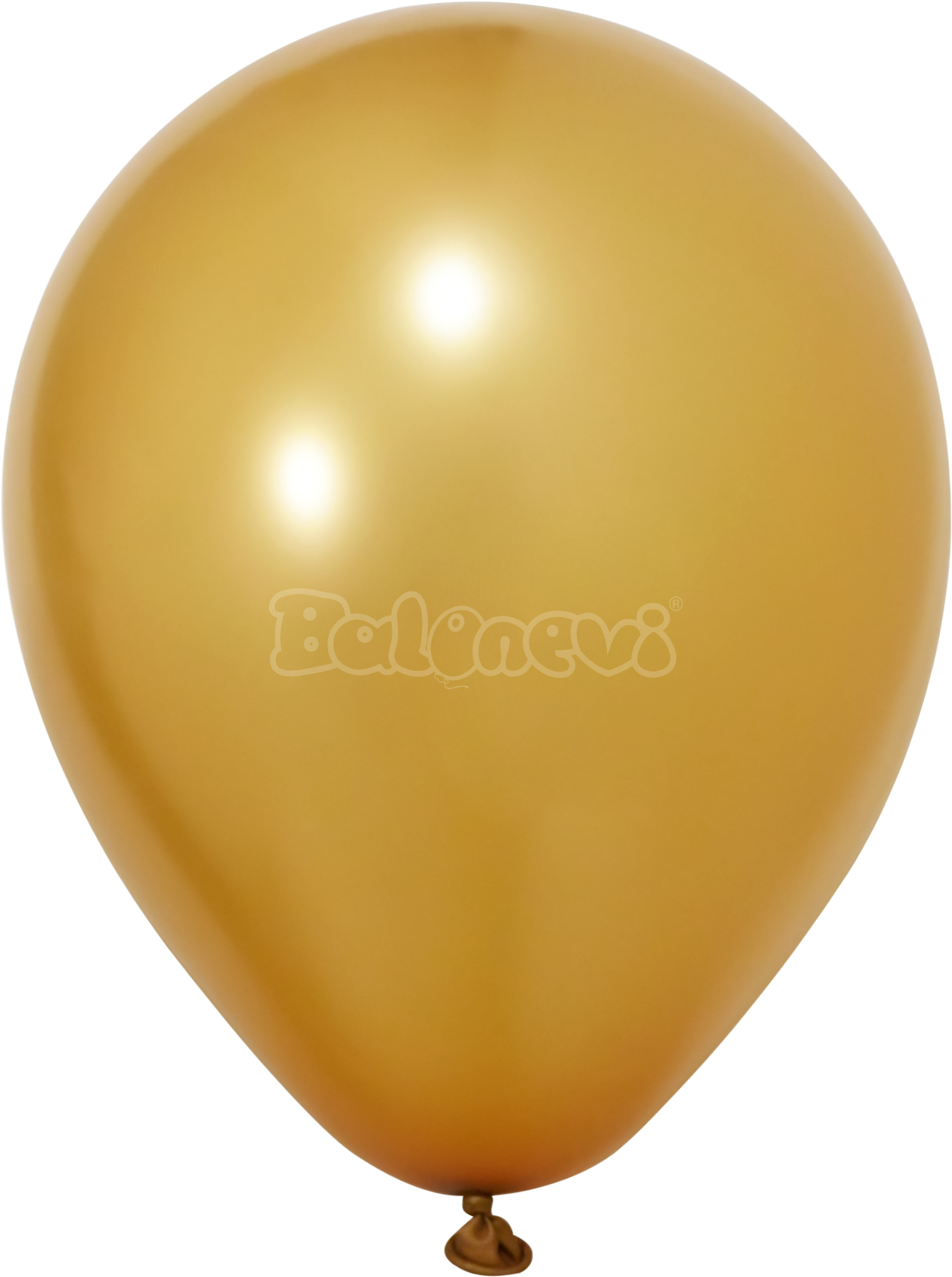 Металик Злато – 30 см (12 инча) – 100 броя – Balonevi
