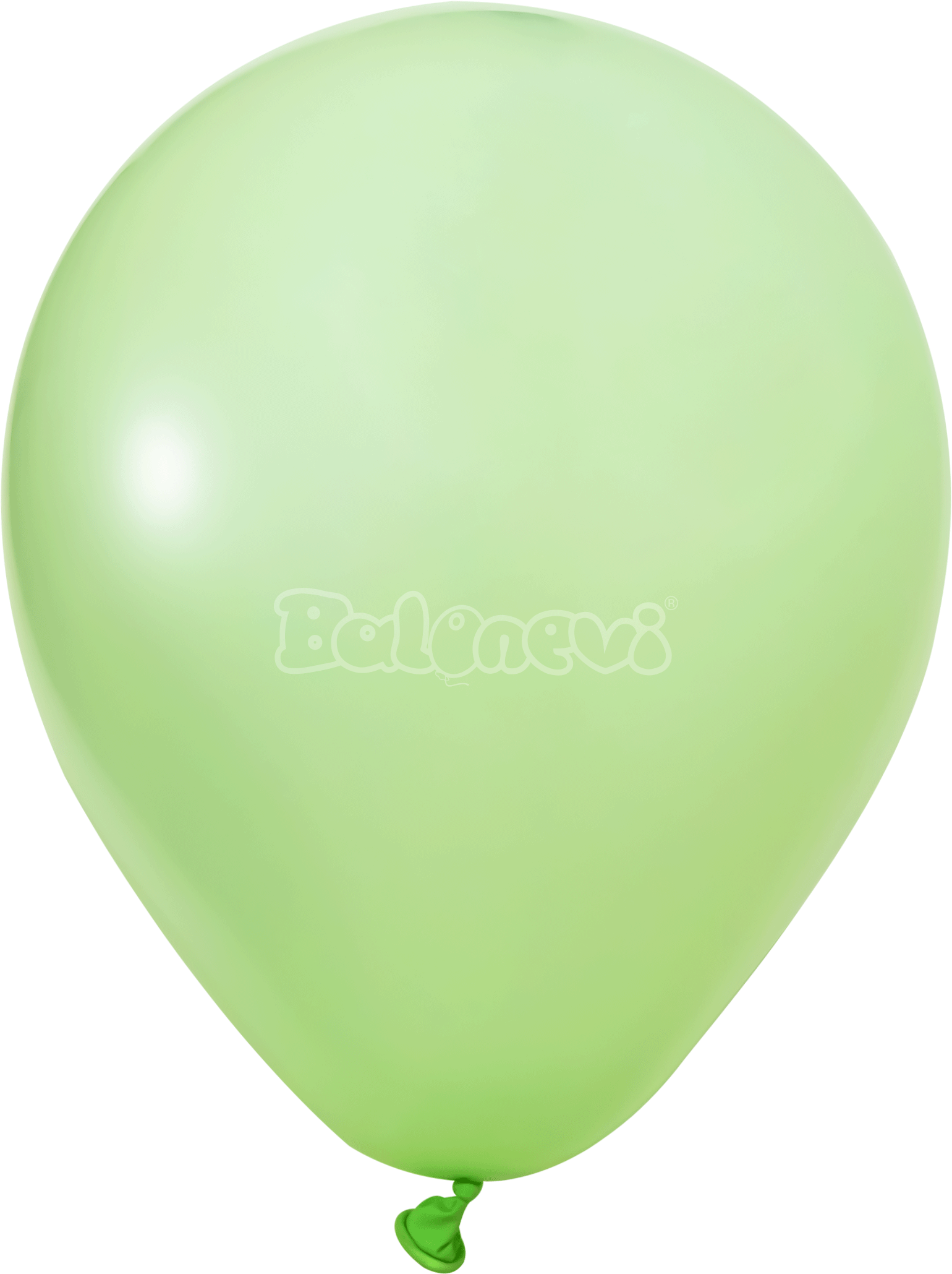 Пастел Макарон Зелено – 30 см (12 инча) – 100 броя – Balonevi