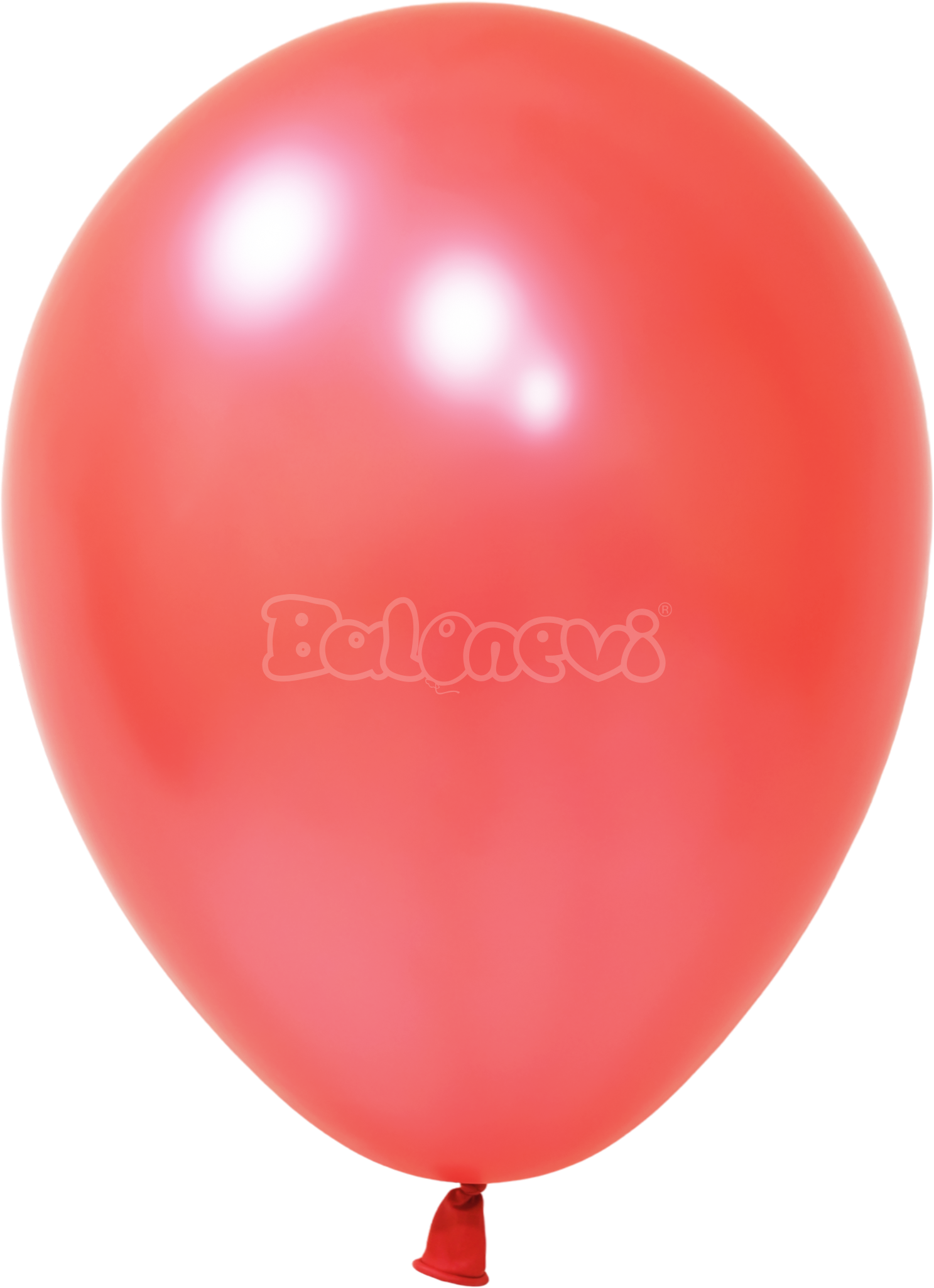 Металик Червено – 30 см (12 инча) – 100 броя – Balonevi