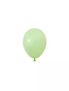 Пастел Макарон Зелено – 13 см (5 инча) – 100 броя - Balonevi