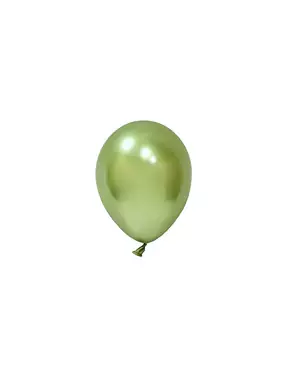 Хром Светло Зелено – 13 см (5 инча) – 100 броя – Balonevi