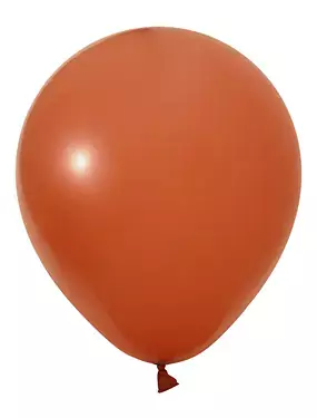 Пастел Теракота – 45 см (18 инча) – 10 броя – Balonevi