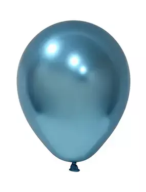 Хром Синьо – 30 см (12 инча) – 50 броя – Balonevi