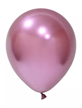 Хром Розово – 45 см (18 инча) – 5 броя – Balonevi