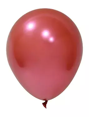 Хром Червено – 45 см (18 инча) – 5 броя – Balonevi