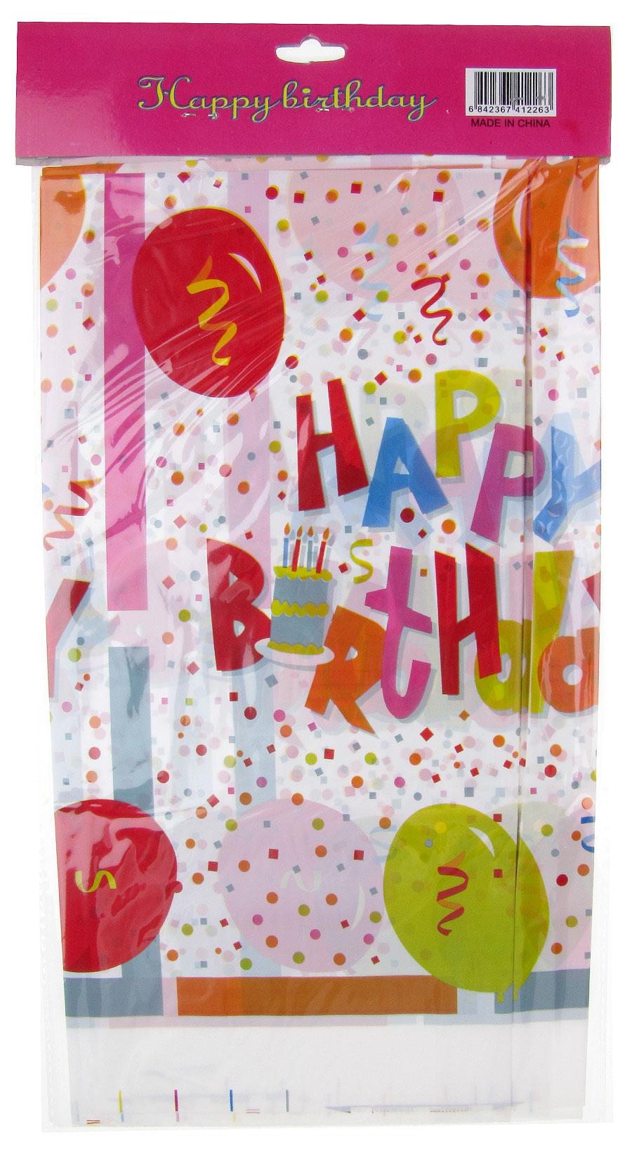 Парти покривка за маса Happy Birthday 108/180