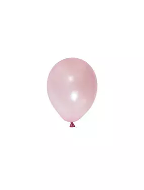 Металик Розе Розово – 13 см (5 инча) – 100 броя – Balonevi