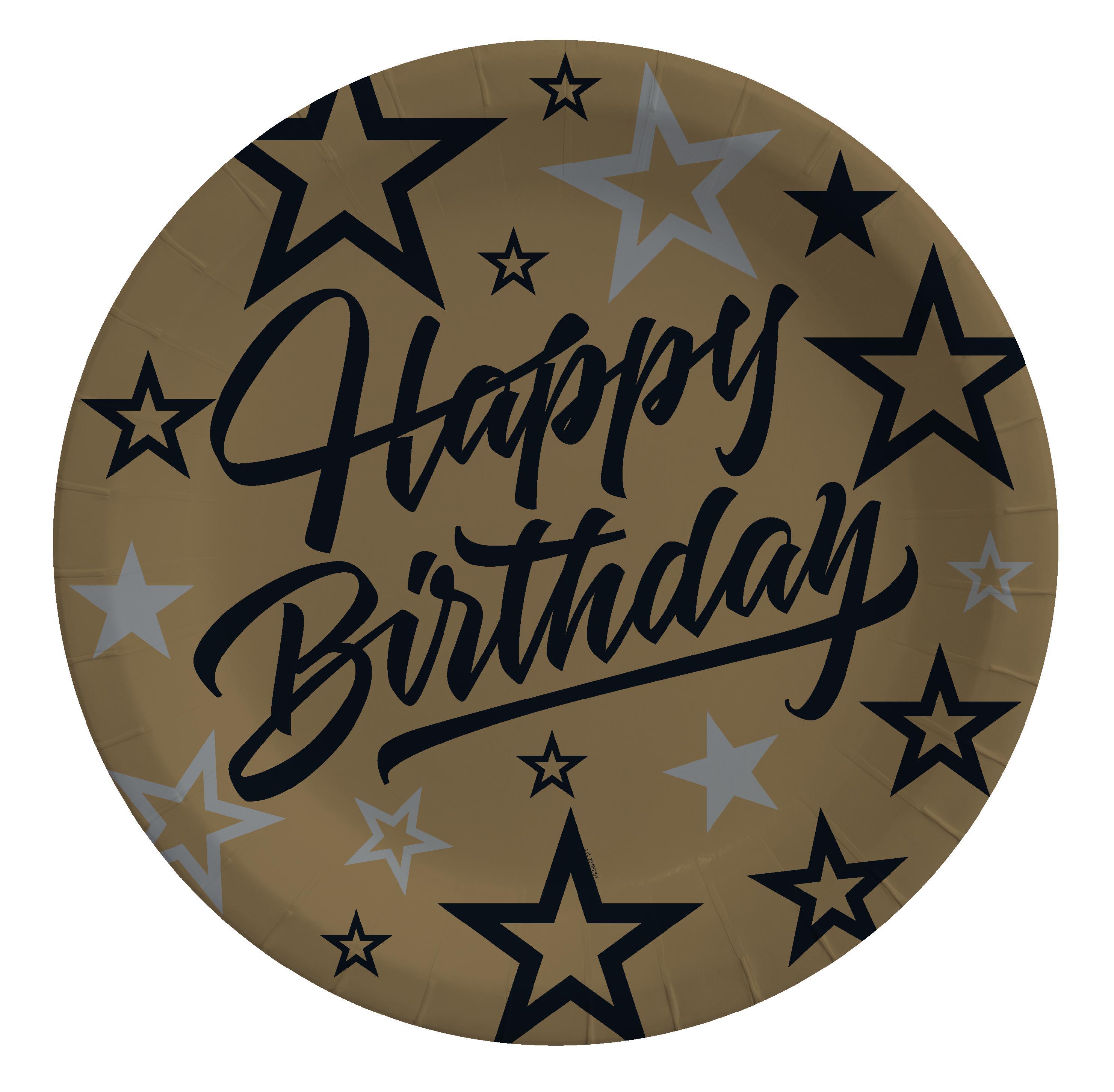 ПАРТИ ЧИНИЯ БАЛОН ЕВИ HAPPY BIRTHDAY ЗВЕЗДИ 23см.