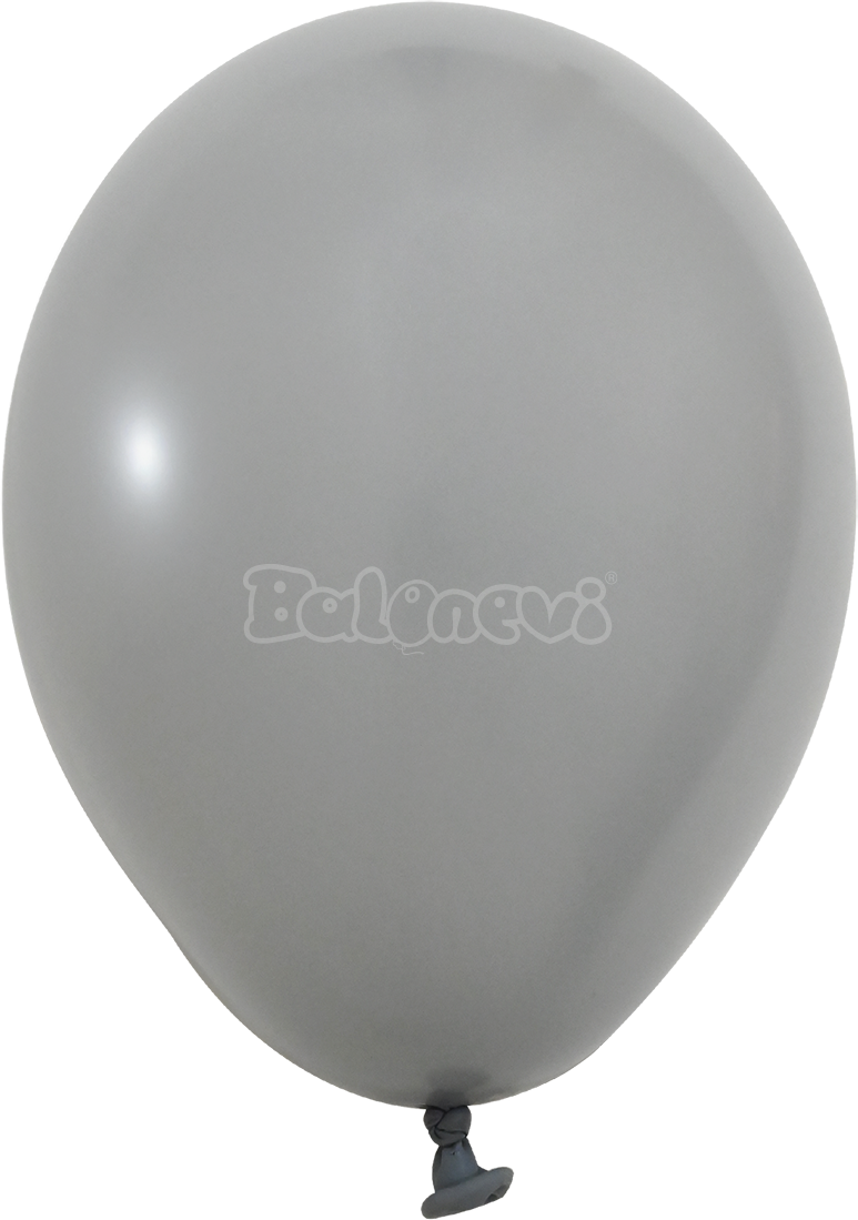 Пастел Сиво – 13 см (5 инча) – 100 броя - Balonevi